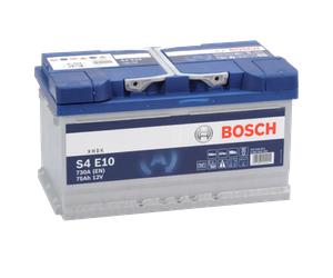 Batería de coche start stop EFB 75Ah 730 A EN Bosch S4E10