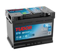 Batería de coche Tudor TL700 70Ah EFB Start-Stop