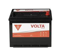 Bateria de Coche VOLTA Caja Asiática 75Ah 600A - Borne +Dcha - Medidas Largo 260 x Ancho 173 x Alto 226 mm con 2 años de Garantía - Fabricación Europea.