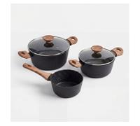 Batería de cocina 5 piezas emotion aluminio forjado 47 cm