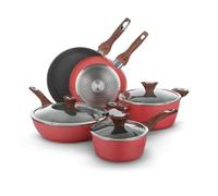 Batería de cocina 8 piezas roja Golden 5