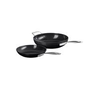 Batería de Cocina Le Creuset Aluminio con revestimiento cerámico antiadherente 51824000010098 Negro