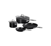 Batería de Cocina Le Creuset Aluminio con revestimiento cerámico antiadherente 51825000010098 Negro