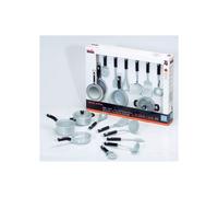 Batería de cocina para niño - KLEIN - Princesa Coralie - 10 piezas - Rosa