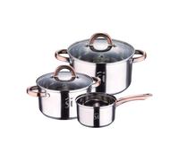 Bateria 5pc acero inoxidable, apta para inducción, colección Onil
