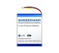 Batería de dispositivo de navegación de coche de gran capacidad de 1500 mAh compatible con Garmin DriveSmart 5 55 65/Drive 60LM GPS enchufe de 3 cables de alta durabilidad 361-00056-08, con kits de