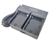 Batería de doble canal para Sony NP-F330, NP-F550, NP-F570, NP-F750, NP-F770, NP-F960, NP-F970, CCD-TRV y DCR-TRV Series Handycam Camcorder Photography LED Vedio Light