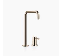 Batería de dos orificios Dornbracht META SQUARE con rosetas individuales, ext...