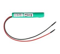 Batería de emergencia NiMH 3,6 V 500 mAh L1x3 Lady N con cable de 200 mm, sustituye a batería de 3,6 V