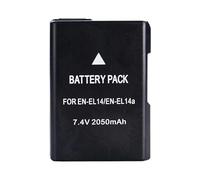 BATERÍA DE EN-EL14A 2050MAH, Compatible con Nikon, For Cámaras D5600 D5200 D5300 D3100 D3200 D3300 D3400 D3500 Coolpix P7800 P7700 P7100(1pcs)