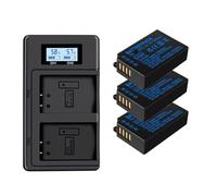 Batería De EN-EL20a EN-EL20, Compatible con Nikon, For EN EL20 EL20a P1000, 1 J1, 1 J2, 1 J3, 1 S1, 1 V3, A, A 1, AW1, DL24-500(3 Battery 1 Charger)