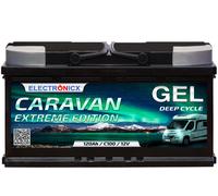 Batería De Gel Caravan EXTREME Edition 120 AH 12V Para Autocaravana Barco Verso