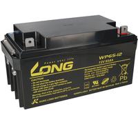 Batería De Gel De Plomo Kung Long 12V 65Ah WP65-12 VDS Plomo