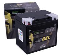 Batería de gel para la motocicleta, tractor de césped, cortacéspedes de montar 12V 30Ah Intact Bike-Power GEL53034 30Ah (DIN 53034) Y60-N30-A
