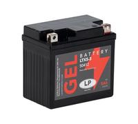 Batería de Gel para Moto Landport LP 12Volt, 4Ah /10Hr, 80 CCA- MG LTX5-3