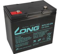 Batería De Gel Pb Kung Long 12V 55Ah WPL55-12N Longlife