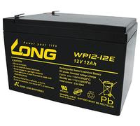 Batería De Gel Pb Kung Long De 12V 12Ah WP12-12E Ciclos F2 6,3mm