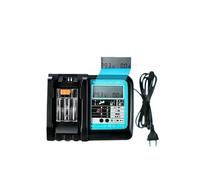Batería De Herramienta Eléctrica De 18V, 8Ah/10Ah/12Ah, Compatible Con Makita, Batería De 18V DGA404 DTW700 DHR202 DJV182 DDF487 DTD172 DHP489(LED Charger)
