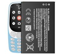 Batería de ion de litio compatible con Nokia BL-4UL, BL-4WL, 1300 mAh (3,7 V), para Asha 225, 3310, 3310 3G, modelo 2017