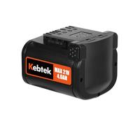 Batería de ion de litio de repuesto para herramientas eléctricas, 4000 mAh, 10 C, batería de iones de litio de alta velocidad para podadoras inalámbricas, herramientas eléctricas Max 21 V, 18 V