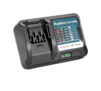 Batería de Iones de Litio DC10WD de Carga rápida Compatible con Makita 10,8 V 12 V Herramienta BL1015 BL1016 BL1021B BL1041B FD05 40W 3A Cargador de luz LED de Litio(US)