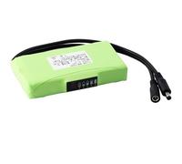 Batería de iones de litio de 12 V, 8 Ah, fuente de alimentación móvil, batería de gran capacidad, audio con cabezal CC e indicador de alimentación para luz LED, proyecto de bricolaje, paquete de