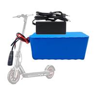Batería De Iones De Litio De 12 V Y 8 Ah con Cargador, Batería Recargable De Iones De Litio 3S8P con Protección BMS, Batería De Repuesto Impermeable para Bicicleta Eléctrica. XT60+JST