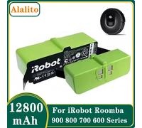 Batería de iones de litio de 12800mAh para iRobot Roomba Cleaner 900 800 700 600 Series 960 980 981 965 895 695 692 690 680 675 890 860 5200mAH-1