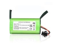 Batería De Iones De Litio De 14,4 V Y 2800 MAh, Compatible Con Eufy RoboVac 11/11C/11S/12/15C/15C MAX/25C Compatible Con Ecovacs N79/N79S/DN622 Robot Aspirador(2pcs)