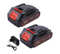 Batería De Iones De Litio De 24 V Y 8000 MAh For Herramientas Eléctricas, Compatible Con Makita(2pcsSet)