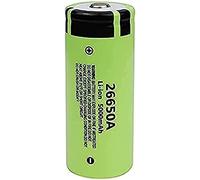 Batería De Iones De Litio De 3,7 V 5000mah 26650a, Recargable para Controlador De Luz De Emergencia LED De Baliza Exterior,1 Pieza