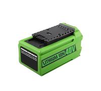 Batería de Iones de Litio de 40 V y 4 Ah, Repuesto for cortacéspedes y Herramientas eléctricas, Compatible con GreenWorks G-MAX.