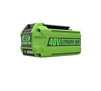 Batería de Iones de Litio de 40 V y 4 Ah, Repuesto for cortacéspedes y Herramientas eléctricas, Compatible con GreenWorks G-MAX.
