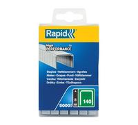 Rapid 40303089 Grapas, Plata, 8mm, Set de 5000 Piezas
