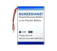 Batería de iones de litio de alta capacidad compatible con Varta 1/Lip Durable 1600mAh 553450, con kit de herramientas de reparación profesional
