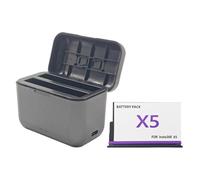 Batería de iones de litio de alta capacidad de 2800 mAh para batería Insta360 X5 + carga rápida para caja Insta 360, accesorios de almacenamiento X5
