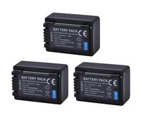 Batería De Iones De Litio De Repuesto VW-VBT190 De 1950 MAH, Compatible Con Cámara Panasonic, VW-VBT380 VW VBT380 HC-V110 V130 V160 V180 V201 V210 V230 V250(3pcs Battery)