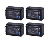 Batería De Iones De Litio De Repuesto VW-VBT190 De 1950 MAH, Compatible Con Cámara Panasonic, VW-VBT380 VW VBT380 HC-V110 V130 V160 V180 V201 V210 V230 V250(4pcs battery)