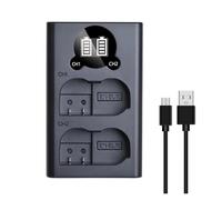 Batería De Iones De Litio EN-EL15C + Cargador De Batería Dual, Compatible Con Nikon, EN-EL15 EL15A MH-25 MH-25a Z5 Z6 II Z7 Z7II Z8 D600 D750 D800E D810 D7100(Only 1 Charger)