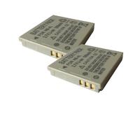 Batería de Iones de Litio for cámara, 1200 mAh/3,7 V, NB-4L, Compatible con Canon IXUS 40, 50, 55, 60, 65, 80, 100, I20, 110, 115, 120, 130, IS 117, 220 y 230.(2PCS)