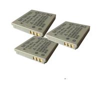 Batería de Iones de Litio for cámara, 1200 mAh/3,7 V, NB-4L, Compatible con Canon IXUS 40, 50, 55, 60, 65, 80, 100, I20, 110, 115, 120, 130, IS 117, 220 y 230.(3PCS)