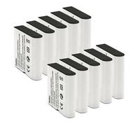 Batería de Iones de Litio for cámara, 3,7 V/1500 mAh, Compatible con Casio NP-40, CNP-40, NP-40DBA y NP-40DCA.(10 Pack)
