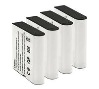 Batería de Iones de Litio for cámara, 3,7 V/1500 mAh, Compatible con Casio NP-40, CNP-40, NP-40DBA y NP-40DCA.(4PC)