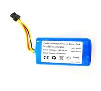 Batería De Iones De Litio HGO0314BAT De 14,8 V Y 3400 MAh/2800 MAh, Compatible Con Aspiradora Robot HOOVER H-GO 300 HYDRO HGO320H.(3400mAh)