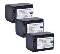 Batería De Iones De Litio NP-FH70 De 3000mAh, Compatible Con Sony, NP-FH30 NP-FH40 NP-FH60 NP-FH50, DCR DVD508 DVD408 DVD308 DVD105 HC28 SR300 SR200 SR82(3 Battery)