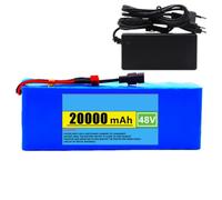 Batería De Iones De Litio Para Bicicleta Eléctrica, 48V, 36 Ah, 13S3P, Con Cargador Y Protección BMS Incorporada, Ideal Para Motor De Bicicleta Eléctrica De 200-1000 W 48V 20Ah,XT60+DC