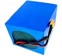 Batería De Iones De Litio Para Bicicleta Eléctrica De 72 V Y 30 Ah (20S4P), Ideal Para Motores De 200 A 1600 W. Incluye Protección BMS Integrada Y Cargador. 72V 30Ah,XT60