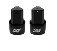 Batería de Iones de Litio Recargable Universal de 12 V y 1500 mAh, Compatible con Destornilladores eléctricos, taladros eléctricos y Mini amoladoras angulares.(2PCS-1500mah)