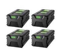 Batería de iones litio 80 V y 6000 mAh, compatible con herramientas eléctricas inalámbricas Greenworks GBA80200, recargable, repuesto(4Pcs 6000mAh)