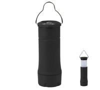 Batería de lámparas de camping, herramienta de iluminación portátil 2 en 1, linterna de gancho desmontable, concepto de linterna alimentada por batería para tienda de campaña, corte de energía